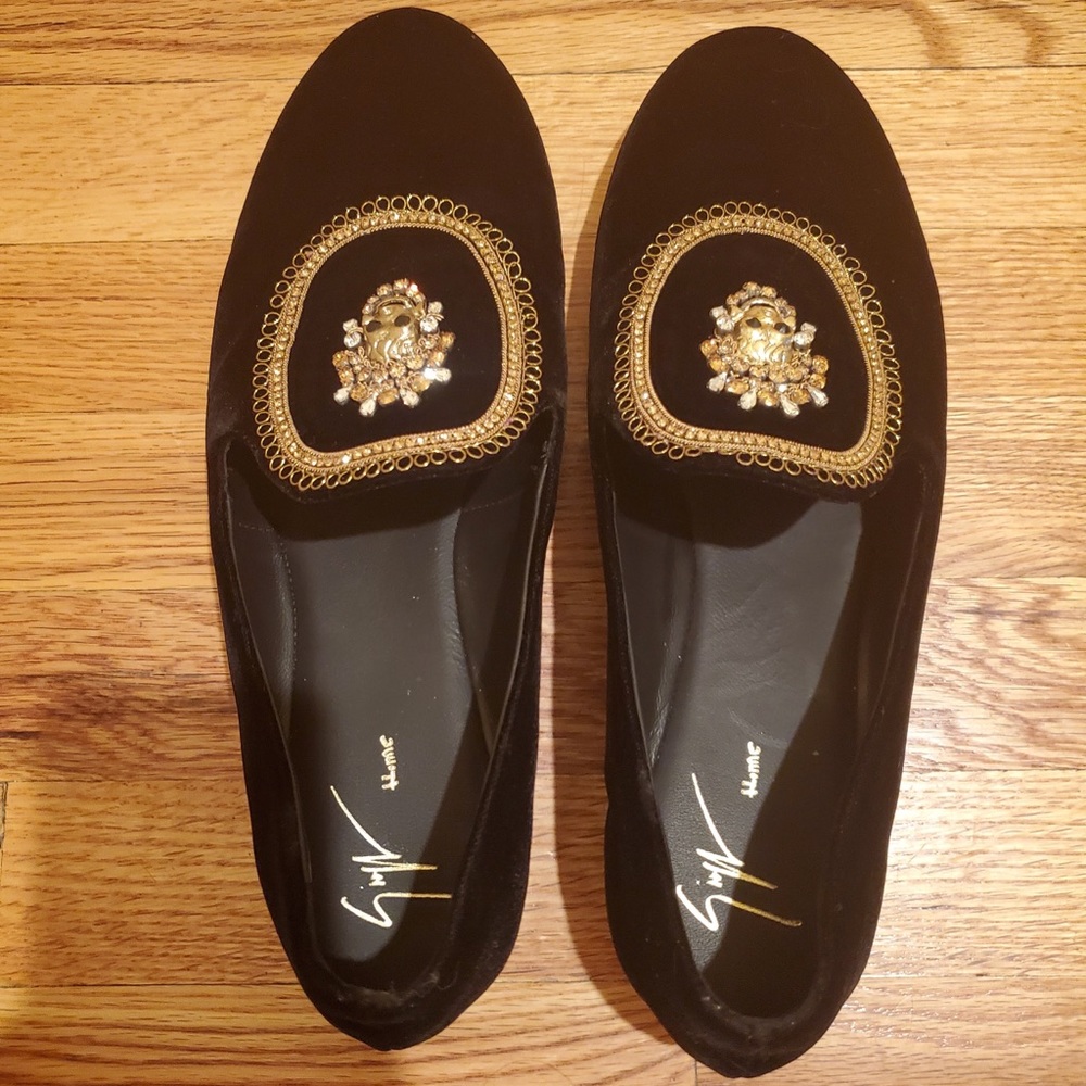Giuseppe Zanotti Suede Slip on